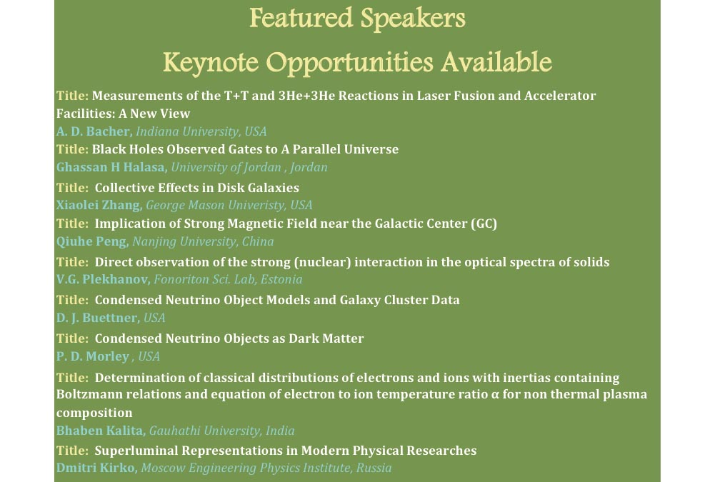 San Antonio Featured Speakers